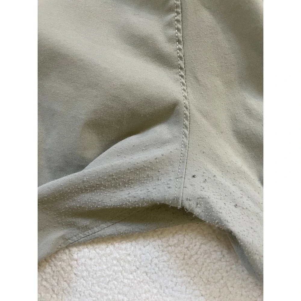 The North Face Mens 38 Paramount Trail Hiking Pants Tan Straight Leg Stretch‎